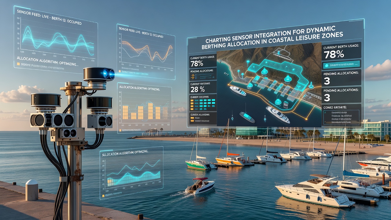Charting Sensor Integration for Dynamic Berthing Allocation in Coastal Leisure Zones